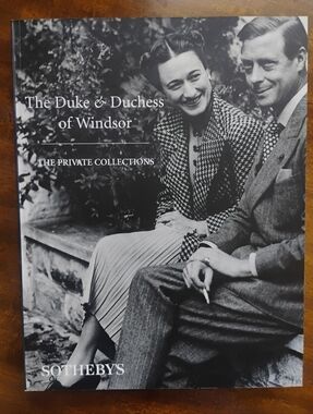Sotheby's "The Duke & Duchess of Windsor" 1997 Auction Three Volume Box Set